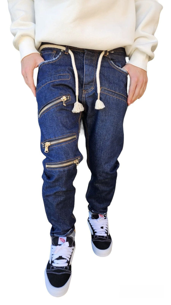 Jeans Zip Cianotic