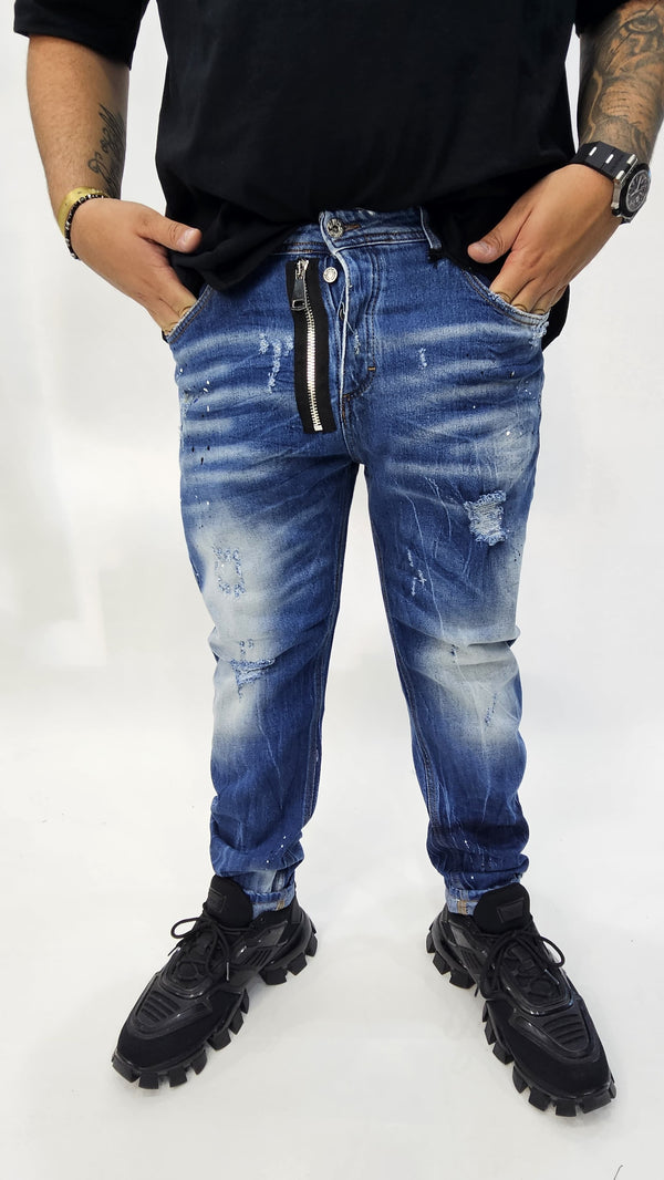 Jeans Cianotic Boser Max Calibrata
